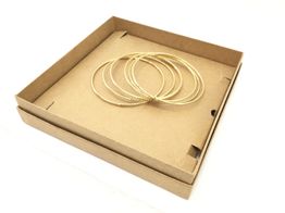 brazalete oro 18k 