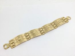 brazalete oro 18k 