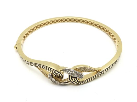 brazalete oro 18k 