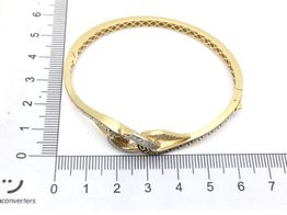brazalete oro 18k 