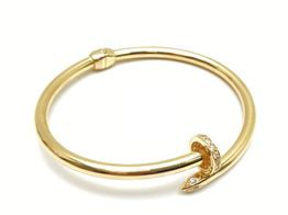 bracelete ouro 18k com pedra con circonita 