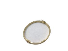 bracelete ouro 18k con sem pedra 