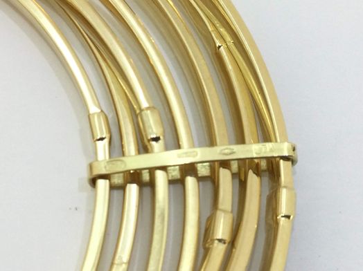 brazalete oro 18k 