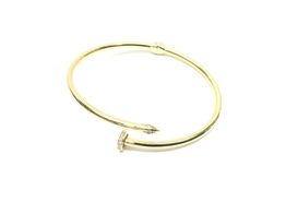 bracelete ouro 18k con circonita 