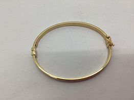 bracelete ouro 18k con sem pedra 