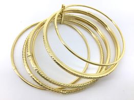 brazalete oro 18k 
