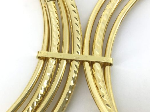 brazalete oro 18k 
