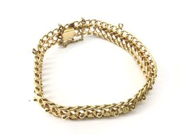 brazalete oro 18k 
