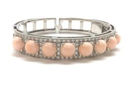 brazalete oro 18k con diamante 