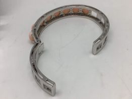 brazalete oro 18k con diamante 