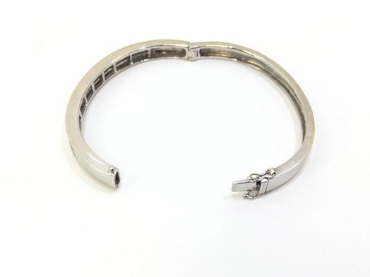 brazalete oro 18k con diamante 
