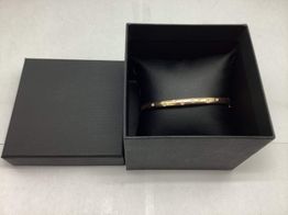 bracelete ouro 18k com pedra con diamante 