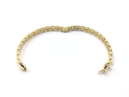 brazalete oro 18k 