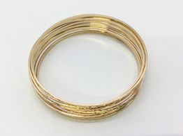 brazalete oro 18k 
