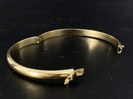 brazalete oro 18k 