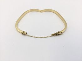 brazalete oro 18k 