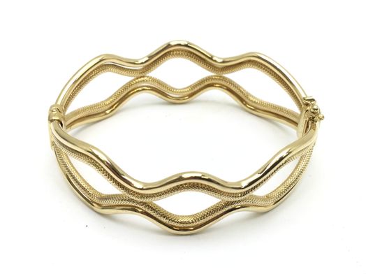 brazalete oro 18k 