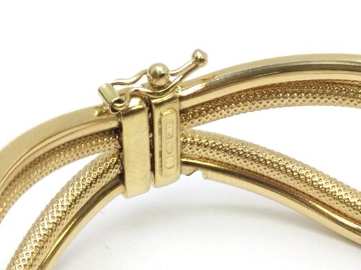 brazalete oro 18k 