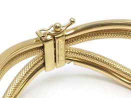 brazalete oro 18k 