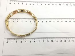 brazalete oro 18k 