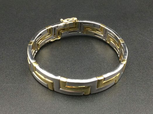 brazalete oro 18k 