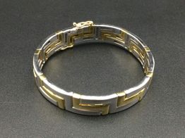 brazalete oro 18k 