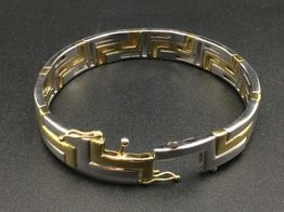 brazalete oro 18k 