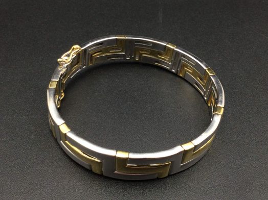 brazalete oro 18k 