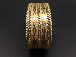 brazalete oro 18k 
