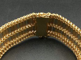 brazalete oro 18k 