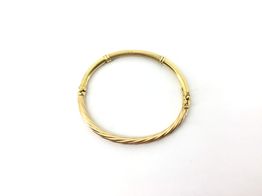 brazalete oro 18k 
