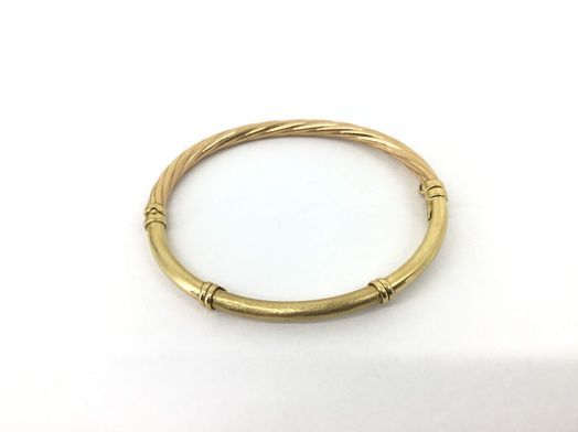 brazalete oro 18k 