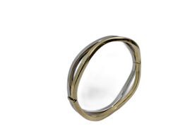bracelete ouro 18k con sem pedra 