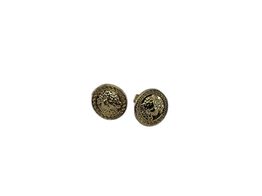 brincos ouro 18k con sem pedra 