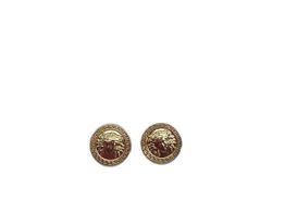 brincos ouro 18k con sem pedra 