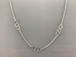 cadena plata 925mm 22.5cm 