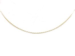 cadena oro 18k 25cm 
