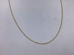 cadena oro 18k 25cm 
