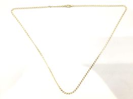 cadena oro 18k 30cm 