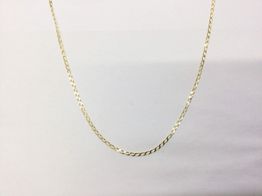 cadena hombre oro 18kt maciza eslabon bilbao