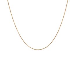 cadena oro 18k 25cm 
