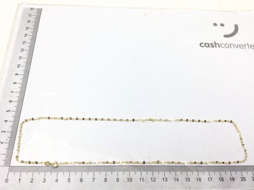cadena oro 18k 25cm