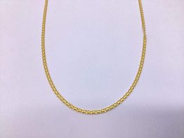 cadena oro 18k 30cm 