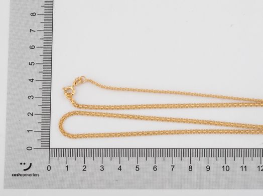 cadena oro 18k 25cm 