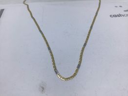 cadena oro 18k 30cm 