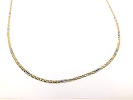 cadena oro 18k 30cm 