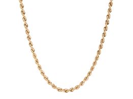 cadena hombre oro 18k cordon hueco 5,5mm
