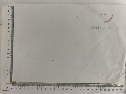 cadena oro 18k 22cm 