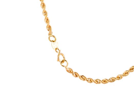 cadena oro 18k con circonita 23cm 