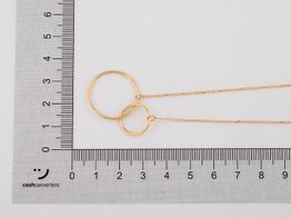 cadena oro 18k 22cm 